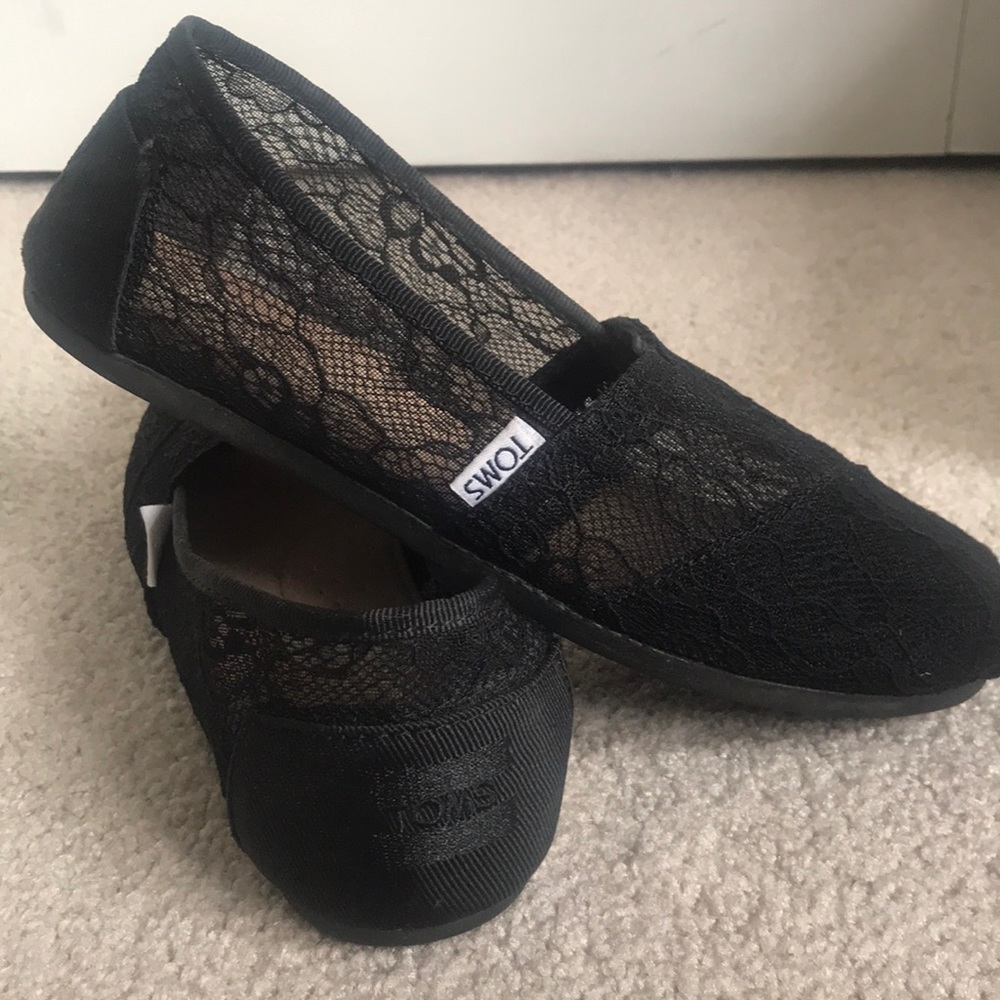 TOMS Slip On Alpargata Flat Shoe